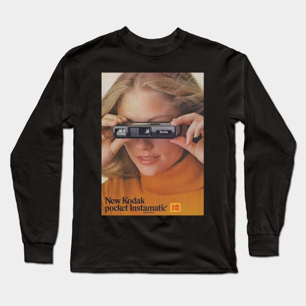 Kodak retro ad for the instamatic Long Sleeve T-Shirt by Lukasking Tees